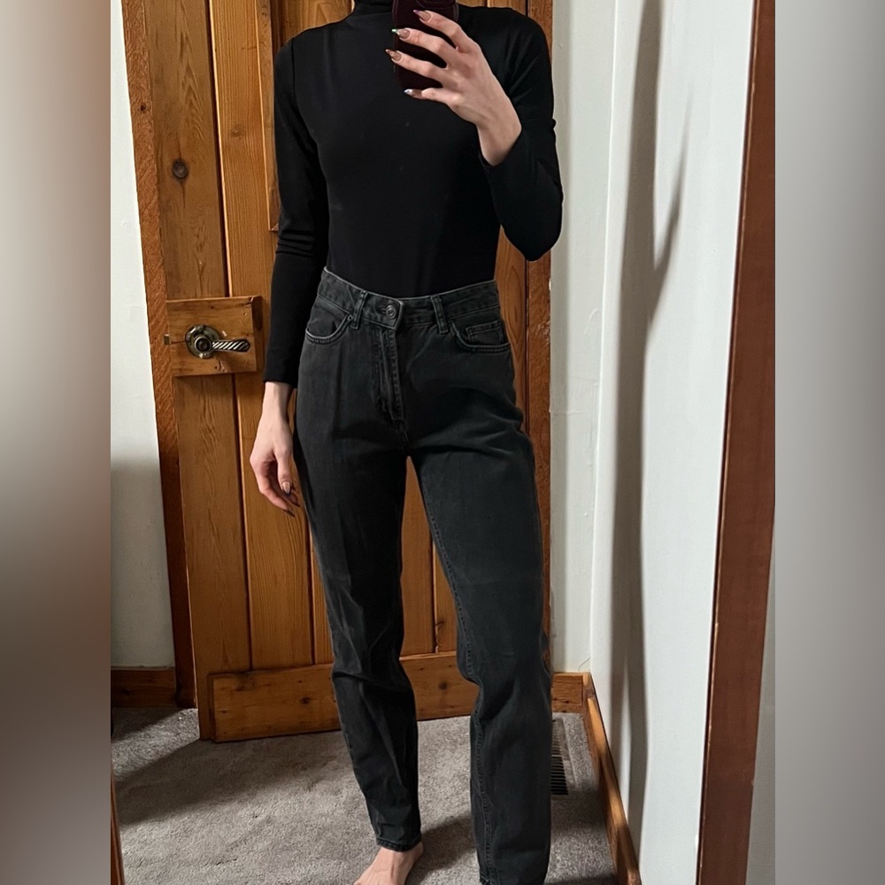 BDG Black Mom Jeans